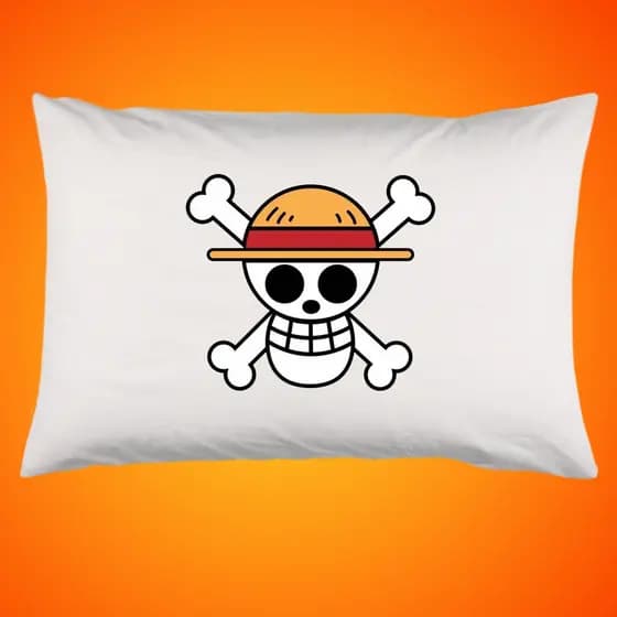 Fronha para Travesseiro do One Piece - capa de travesseiro - fronha de travesseiro decorativo