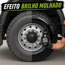Pretinho De Pneus Lunar Pro Alien Ind Brilho Molhado Alta Durabilidade Repele Água