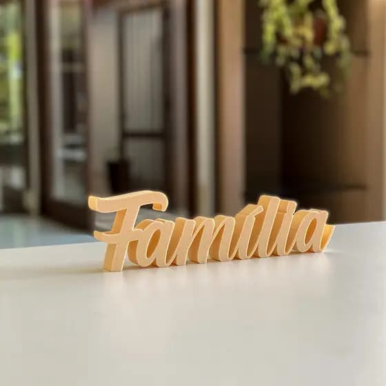 Palavra Família Decoração Interiores Decorativo para Cantinho de Sala de Estar Cozinha Escritório
