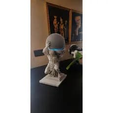 Suporte para Alexa Echo Dot 4 e 5 Estátuas Impressão 3D Base Decorativa para Echo Dot  Figuras Gregas Atlas Suporte Art