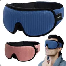 Máscara Tapa Olhos Para Dormir 3d Confortável Viagem Premium