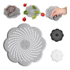 Protetor de Ralo de Silicone Anti-Cabelo, Anti-Entupimento, Anti-Insetos, para Pia, Cozinha e Banheiro, Fácil Aplicação
