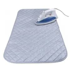 Almofada Manta Térmica Para Passar Roupas 48x80cm Cor Cinza, eficiência e praticidade, diversas superfícies