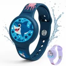 Pulseira Infantil Impermeável Para Airtag Apple Prova D'água Segurança Gps