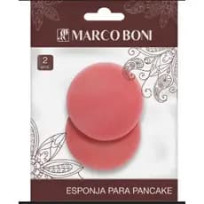 Kit Com 2 Esponjas Macias Para Pancake Maquiagem Marco Boni