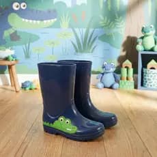 Galocha Infantil Menino Botinha Cano Alto Criança Vários Modelos Confortável
