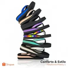 CHINELO ORTOPEDICO FEMININO ANTIDERRAPANTE LEVE PARA FASCITE PLANTAR E ESPORAO ENVIO IMEDIATO