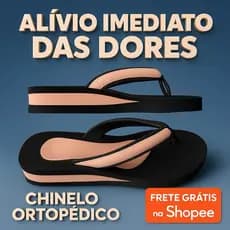 Chinelo ortopédico feminino confortável antiderrapante para fascite plantar e esporão