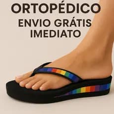 chinelo ortopédico confortável antiderrapante para fascite platar e esporao