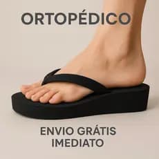 CHINELA ORTOPÉDICA TERAPÊUTICA PARA FASCITE PLANTAR E ESPORÃO ENVIO IMEDIATO
