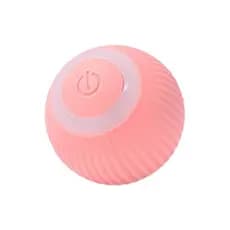 Bola Elétrica Inteligente Mágica para Animais de Estimação Cães e Gatos Brinquedos interativos Movimento Automático USB