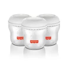Kit 3 Frascos para Armazenar Leite 150 ml Mom's Essentials Fisher Price