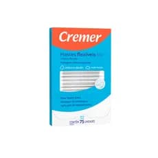 Hastes Flexíveis com Pontas de Algodão Cremer cx 75 Unidades