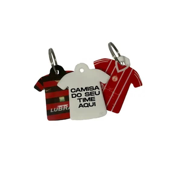 Chaveiro Camisetinha em Acrílico
