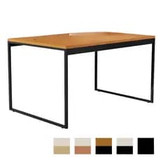 Escrivaninha Mesa Escritorio Home Office Industrial Pe Metal 105x75 Mais Profundidade