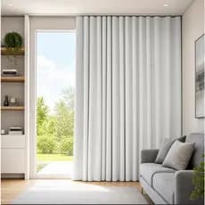 Cortina Blackout Premium 3 x 2,30 Metros Modelo para Trilho Suíço Ideal para Quarto Sala Escritório Veda Luz