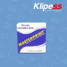 Fita para máquina de calcular Sharp Masterprint