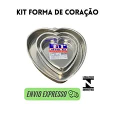 kit forma de bolo, jogo de formas para bolo forma de coração para bolo , assadeira de bolo