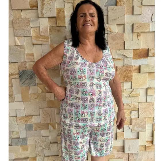 kit  com 2 Baby Doll Plus Size Short Doll Promoção Pijama Oferta