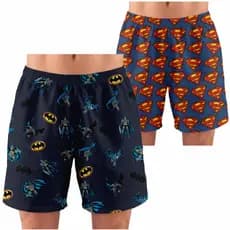 Kit com  2 Pijamas Masculino Samba Canção Short Para Dormir
