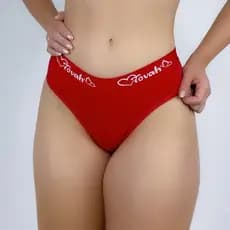 Kit 10 Calcinhas Tanga  Elástico Exposto Microfibra