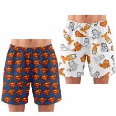 Kit com 2 Samba Canção Short para dormir INFANTIL