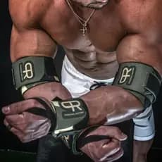 PR roda irmão cotovelo almofada conjunta capa de Fitness dedicado masculino bancada imprensa treinamento levantamento co