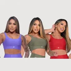 Top Academia Feminino Fitness Top Suplex Firme Duplo Top Esportivo Com Sustentação Top Treino