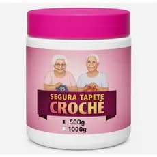 Segura Tapete Crochê 500g Antiderrapante P Tapetes De Crochê
