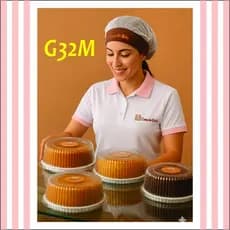 Embalagem Bolo Torta G32M Média Tampa Qualidade Galvanotek Base G32 - P R E M I U M