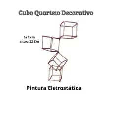 CUBO DECORATIVO QUARTETO