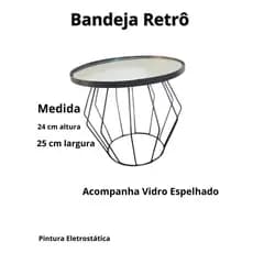BANDEJA_PARA_DOCE ESPELHADO ARAMADO