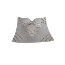 KIT BANDEJA + BOLA CERAMICA DECORATIVO