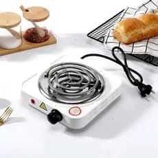 Fogareiro Elétrico Fogão 1 Boca  110V 1000W Cooktop qualquer panela