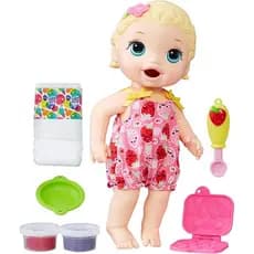 Boneca Hasbro Baby Alive Lanchinhos Lily Menina Loira – C2697