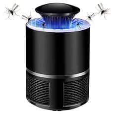 Luminária Mata-Insetos UV com Ventilador Silencioso - Elimina Mosquitos Eficazmente