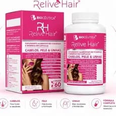 SUPLEMENTO VITAMINADO PARA CRESCIMENTO ACELERADO DOS CABELOS- VITAMINAS E MINERAIS-60 CÁPSULAS- ENVIO IMEDIATO