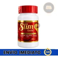 LINHA SLIM- GOLD VERMELHO - SUPLEMENTO NATURAL 30 CÁPSULAS