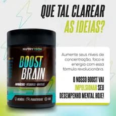 Boost Brain Foco E Concentração Para O Dia A Dia Mente Mais Ativa E Disciplina Envio Imediato