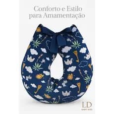 Almofada Amamentação Várias Estampadas com ZÍPER E LAÇO ( ajustável) - LD BABY KIDS