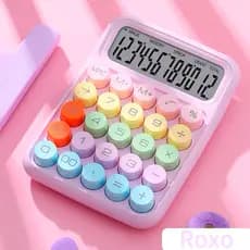 Calculadora Colorida Morandi De 12 Dígitos Teclado De Ponto Grande Escola & Papelaria De Escritório