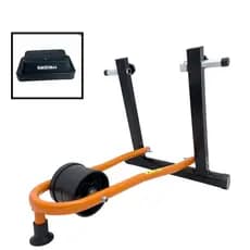 39 - Rolo de Treino + Suporte de PNEU Laranja Ciclismo Aro 20 a 29