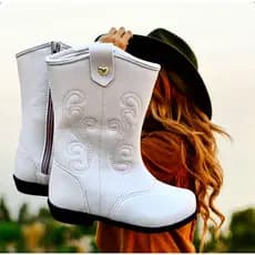 Bota Texana Infantil Feminina – Estilo Country, Confortável e Charmosa | Menina Moda Sertaneja e Festa Junina
