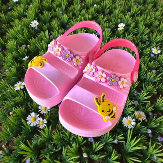 Papete rosa abelha flor linda menina confortavel blogueira volta as aulas