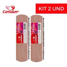 Kit 02 Escova Para Sapatos Condor Espalhar Graxa Lustrar Dar Brilho Engraxar Macia