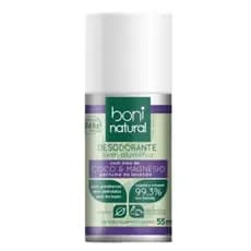 Desodorante Roll On Natural Vegano Coco E Magnésio Com Lavanda 55ml Boni Natural