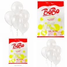 Kit 10 Unidades Balão Bubble 18 Polegadas Cristal Festas Decoração