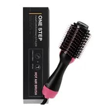 Escova Secadora 3 em 1 Alisadora Cabelo Alisa Seca 110V Modeladora