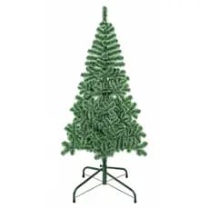 Árvore de Natal Pinheiro Nevada 1,2m 1,5m 1,8m Tradicional Decoração Natal Suporte de Metal