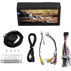 Central Multimídia SWM A4 FG65 Tela 7" Android Bluetooth, GPS, Espelhamento USB Rádio FM